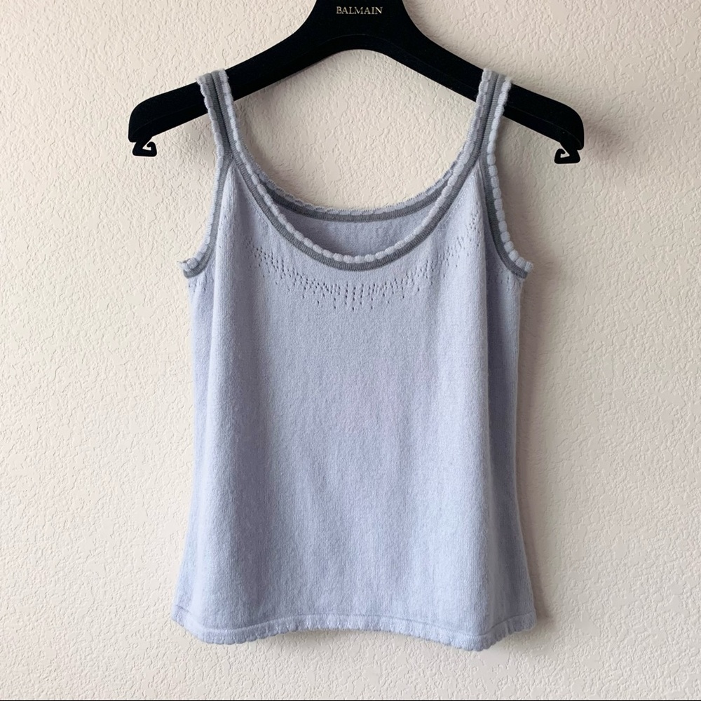 Hold Periwinkle knit tank